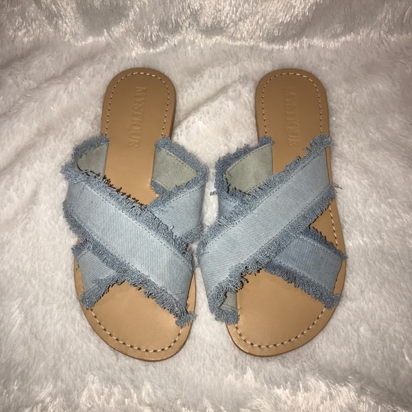 Mystique Boutique Shoes - Denim Sandals
